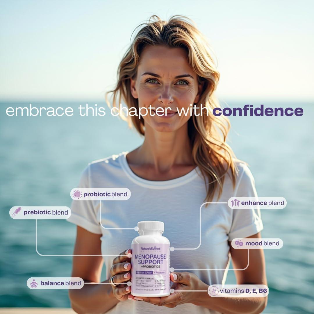 Suplemento Menopausia Nature's Everest - 90 Cápsulas