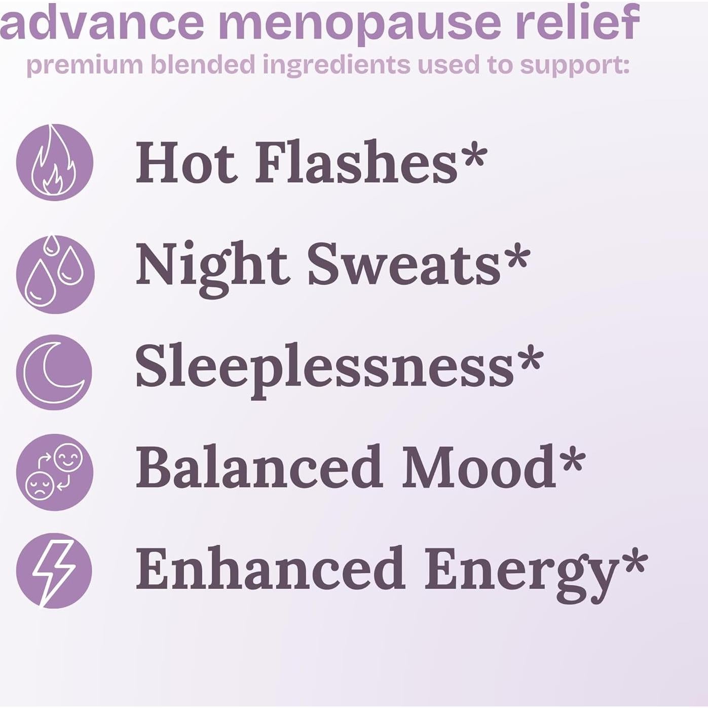 Suplemento Menopausia Nature's Everest - 90 Cápsulas