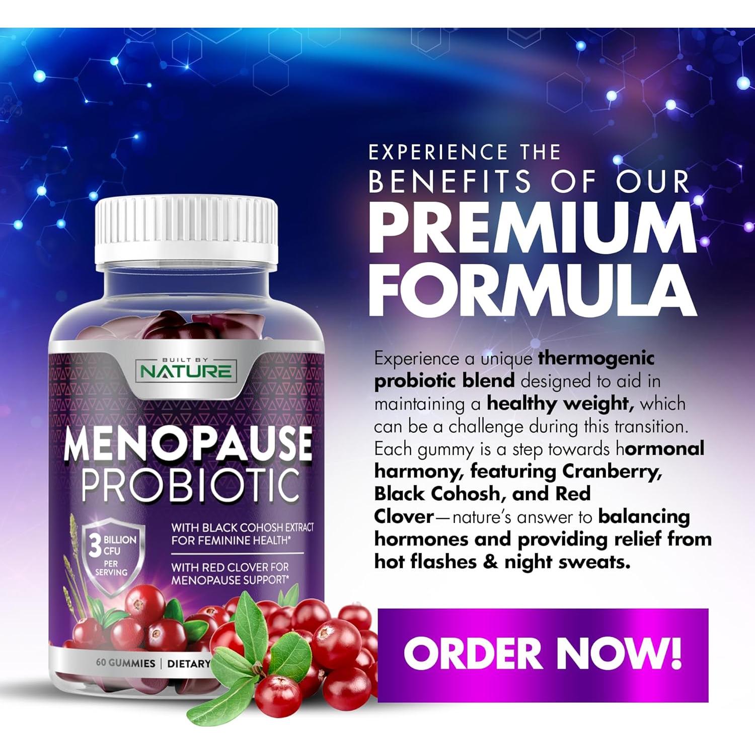 Suplementos Menopausia Gominolas Naturaleza 60 Unidades Veganas