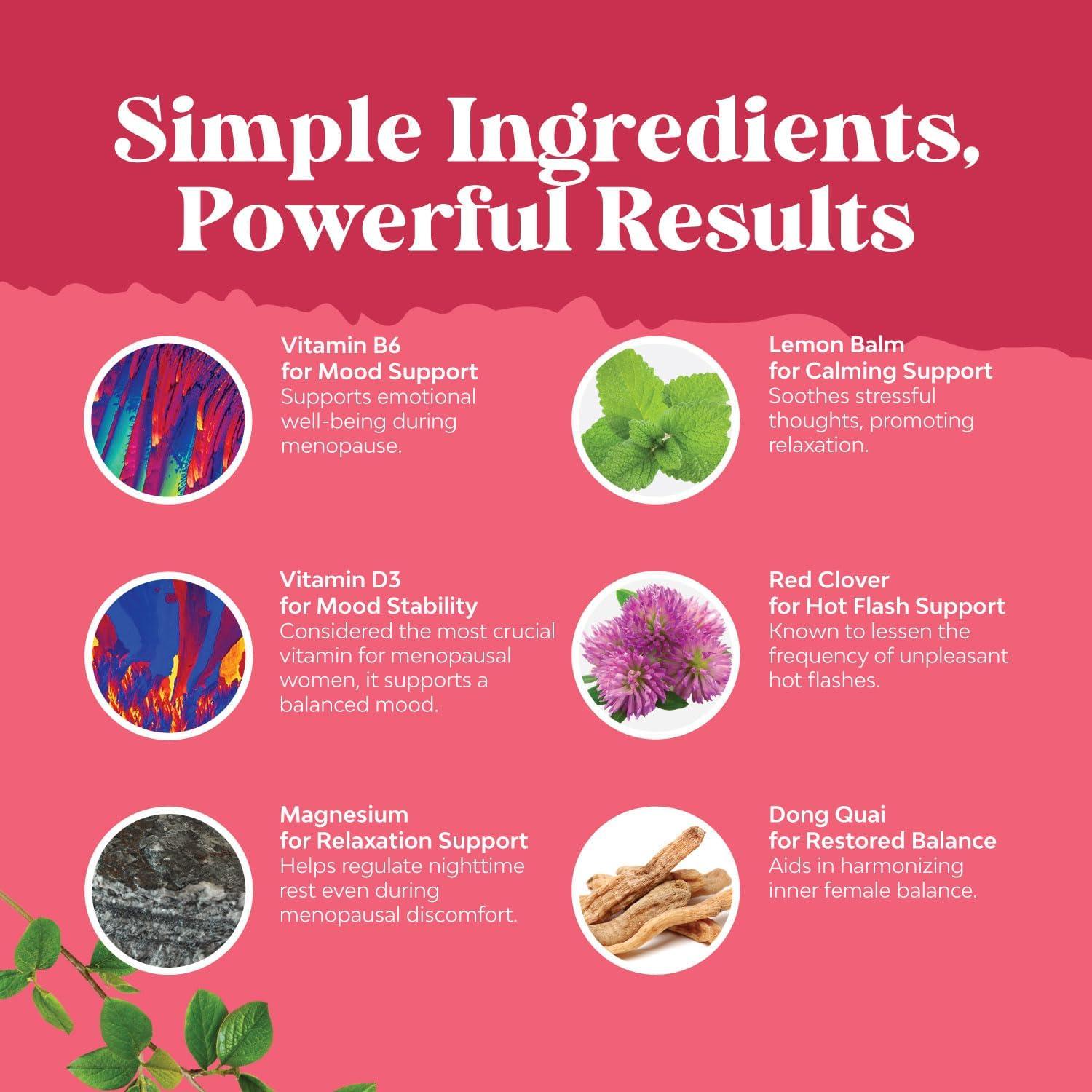 Suplemento Menopausia Nature's Craft con Dong Quai y NAC