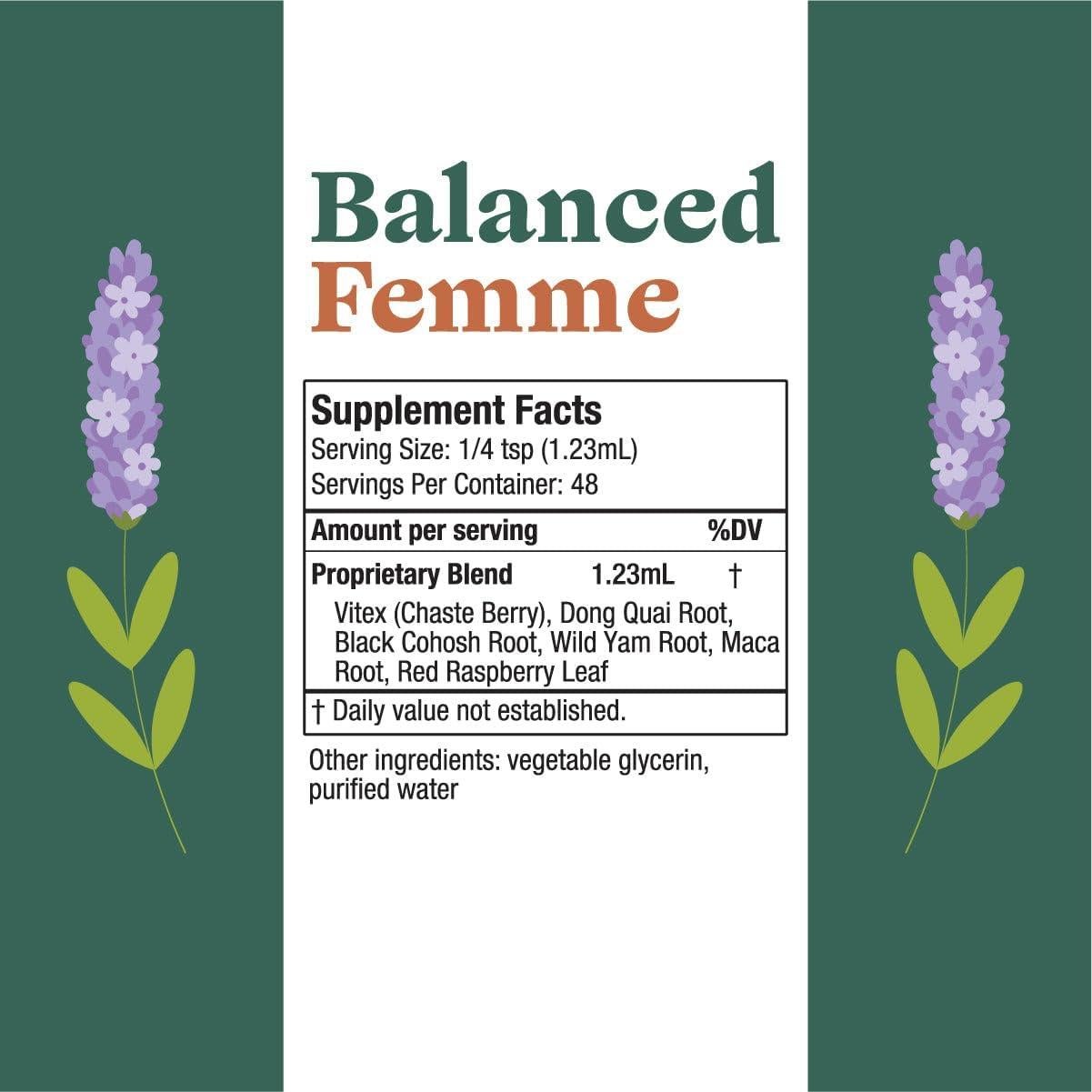 Suplemento Líquido Rejuvica Health Balanced Femme 132g