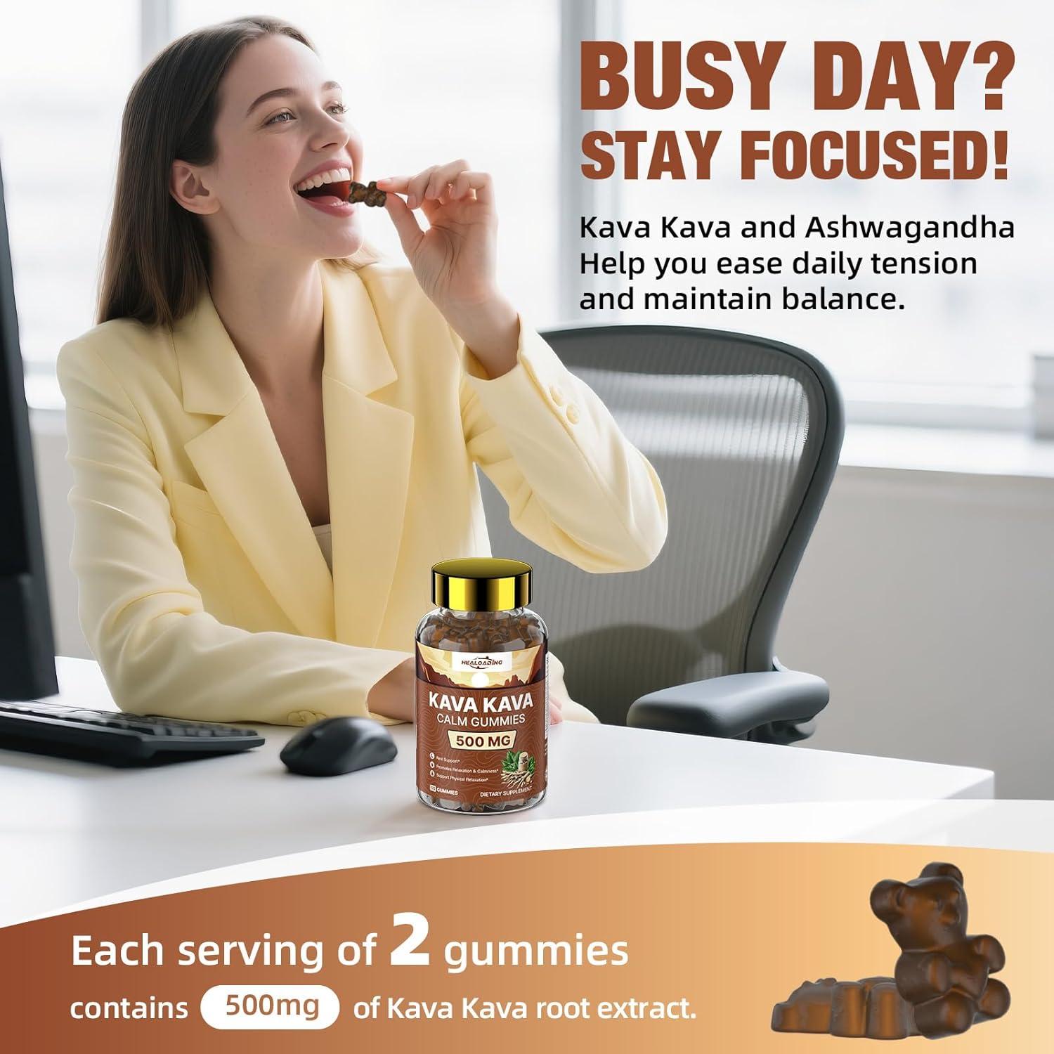 Gominolas de Kava HEALOADING 500mg Sabor Frutas Mixtas