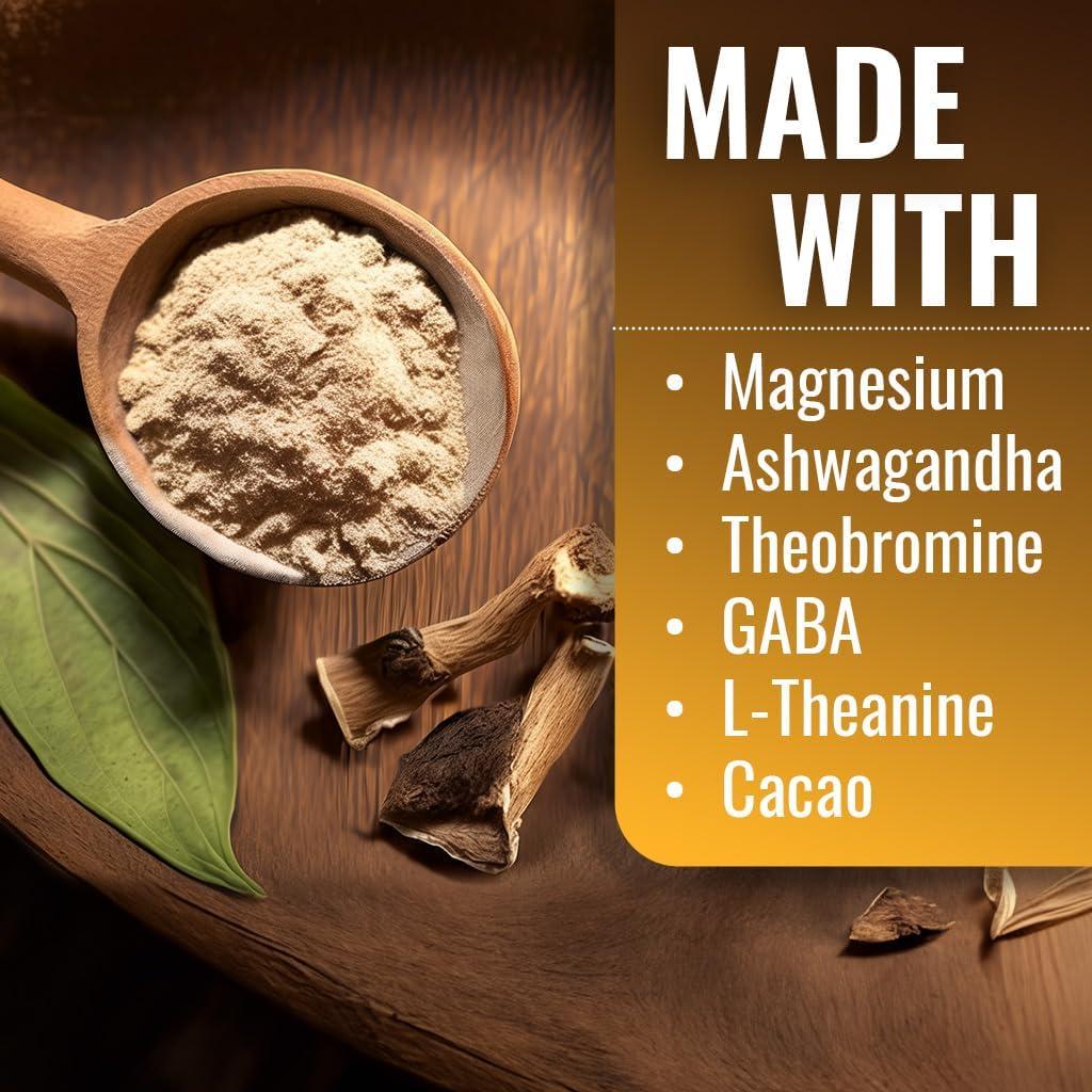 Vitamatic Kava Kava 1000mg con Magnesio y Ashwagandha - 120 Cápsulas Veganas