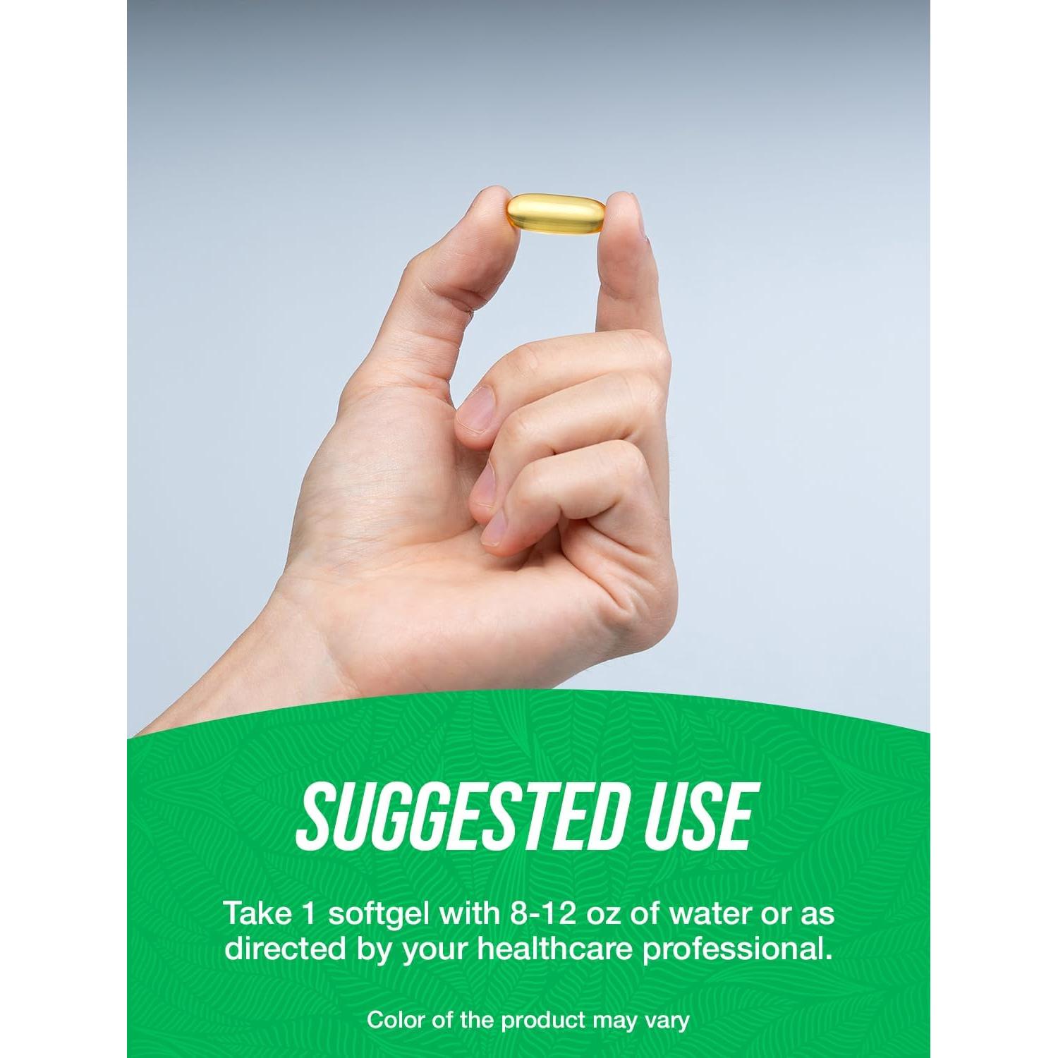 Aceite de Onagra 1300mg Softgels BulkSupplements 365 Unidades