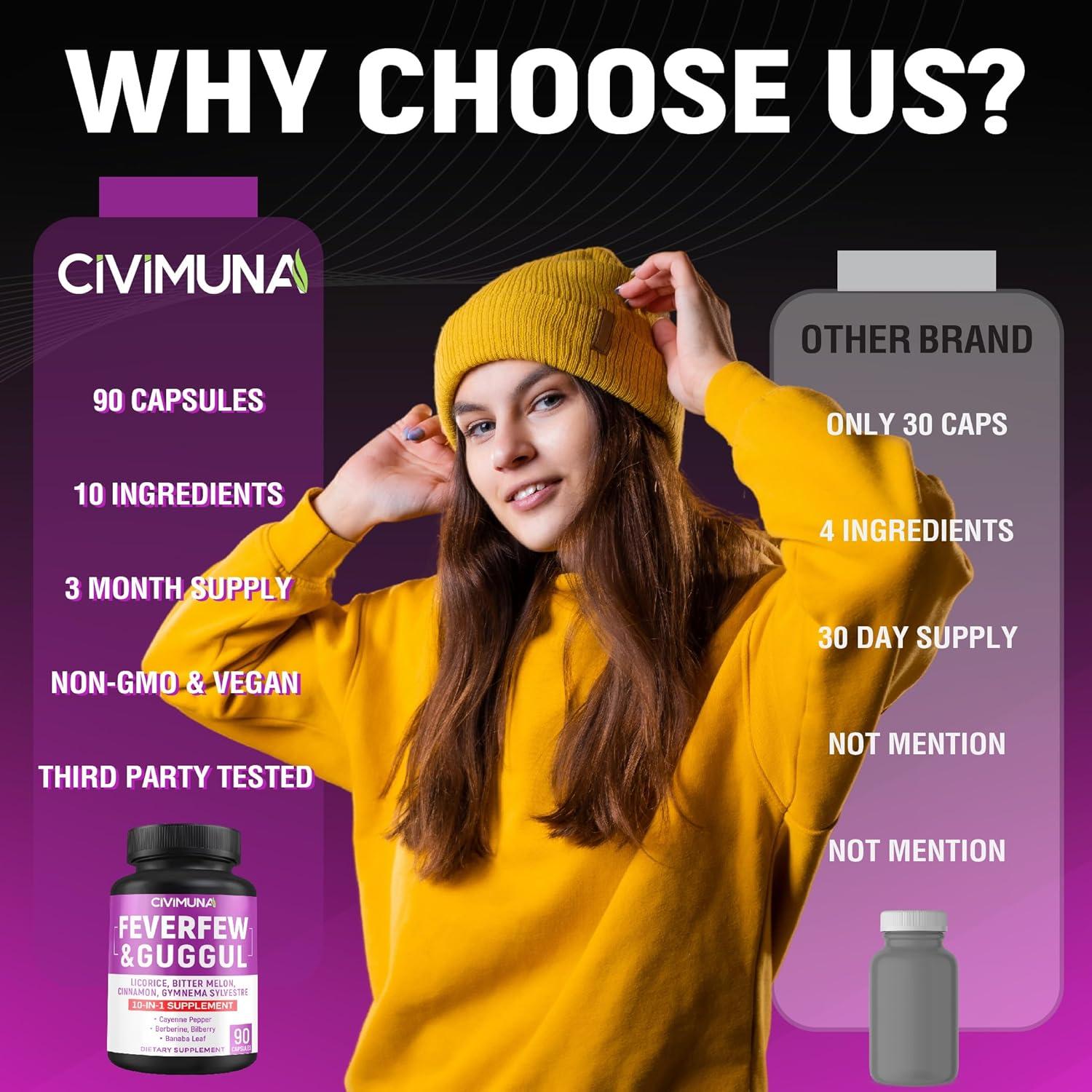 Cápsulas de Suplemento Fiebre CIVIMUNA - 90 Unidades