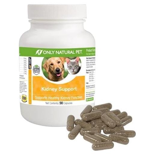 Suplemento Renal Only Natural Pet 90 Cápsulas para Mascotas