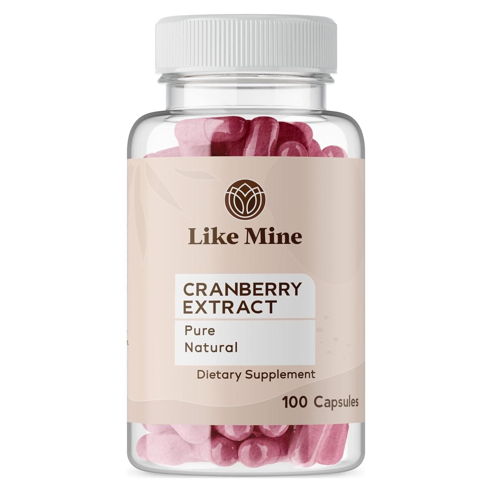 Extracto de Arándano Como el Mío 100 Cápsulas Puras Sin Aditivos