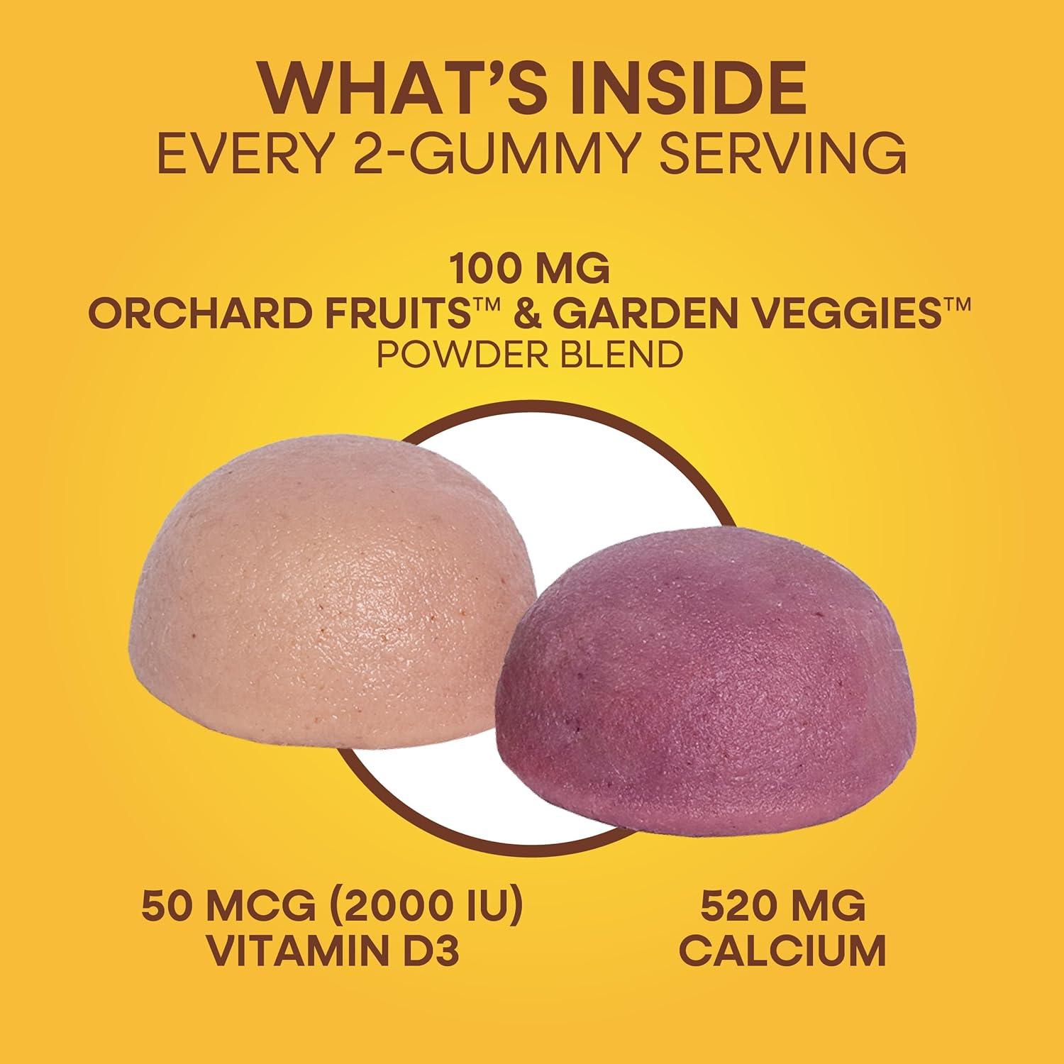 Gominolas de Calcio y D3 Nature's Way 60 Unidades Sabor Fresa