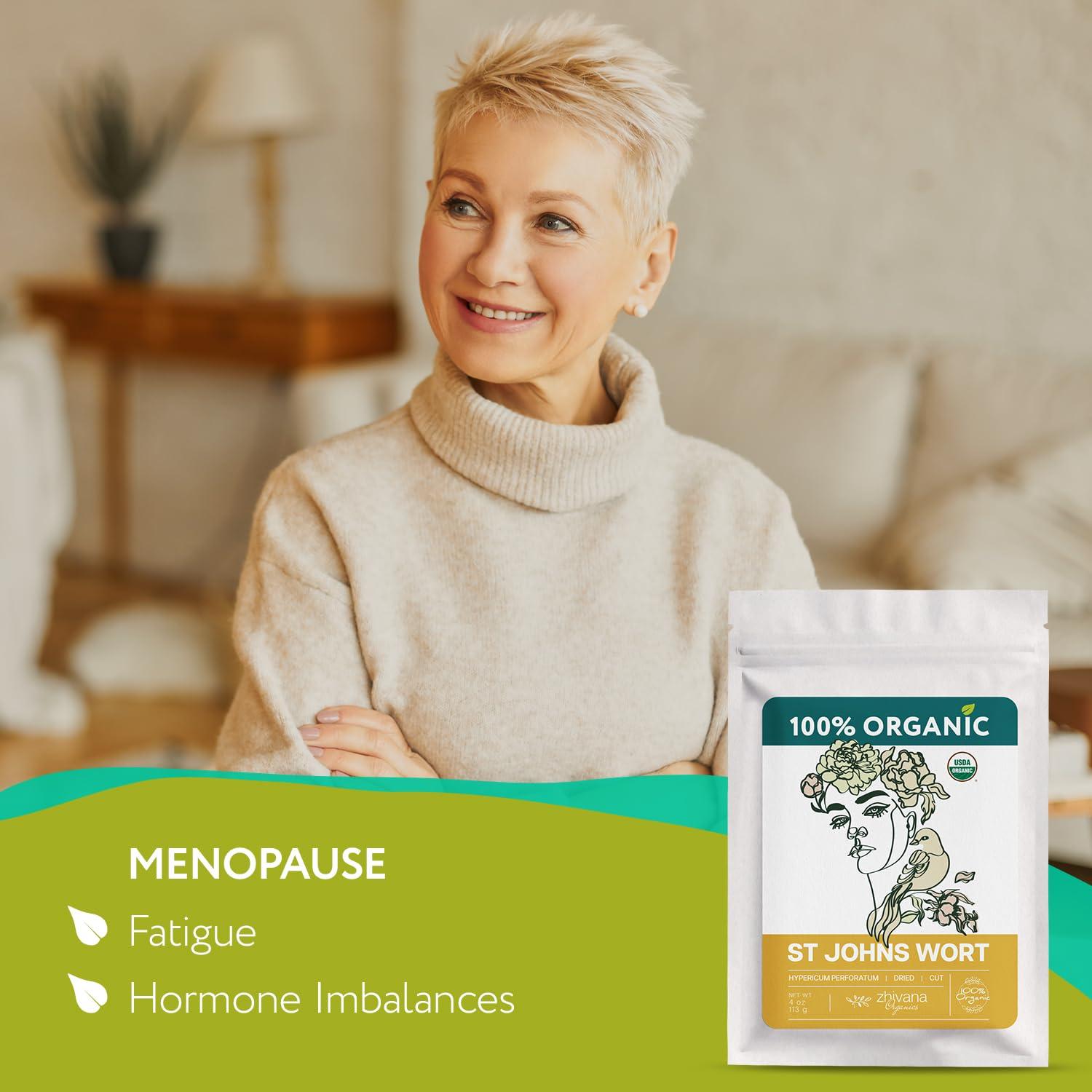 Té de Hierba de San Juan Orgánico Zhivana 113.4 g - 100% Puro