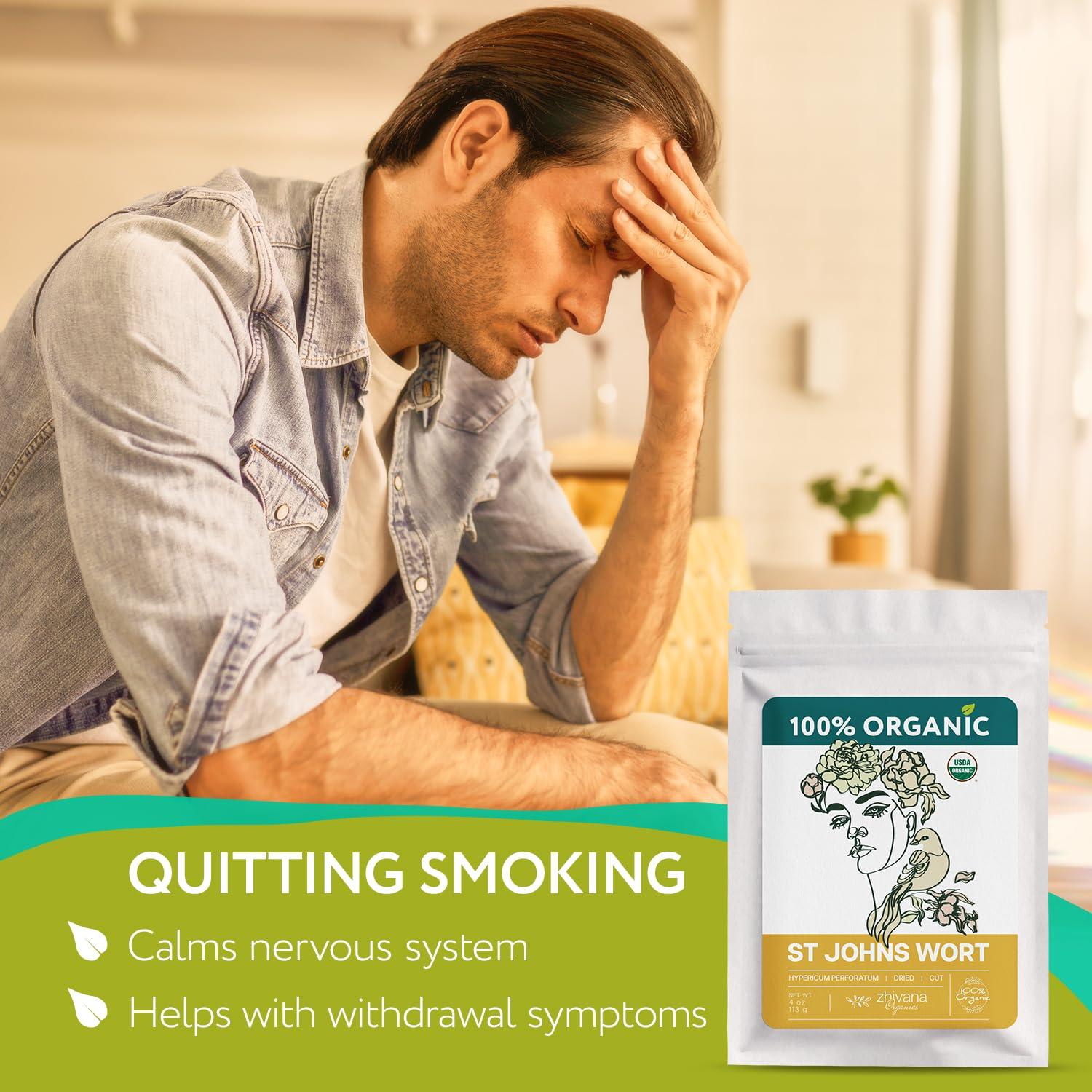 Té de Hierba de San Juan Orgánico Zhivana 113.4 g - 100% Puro