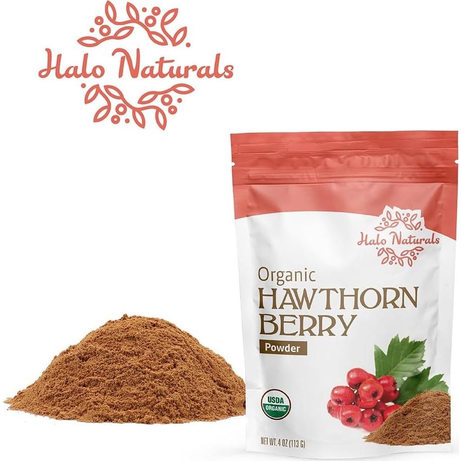 Polvo de Baya de Espino Orgánico Halo Naturals 113g