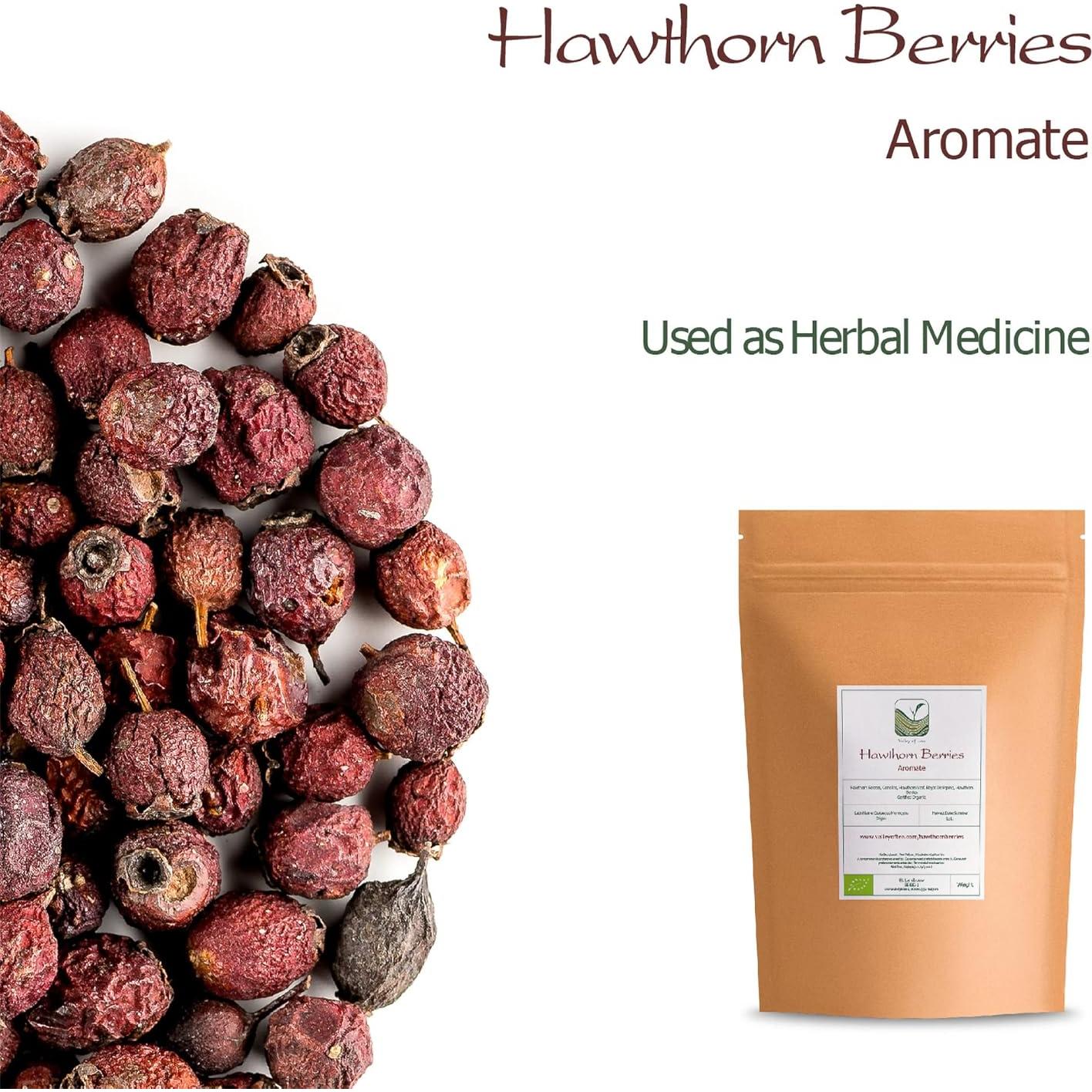 Baya de Espino Orgánica Entera 100g - Valley of Tea