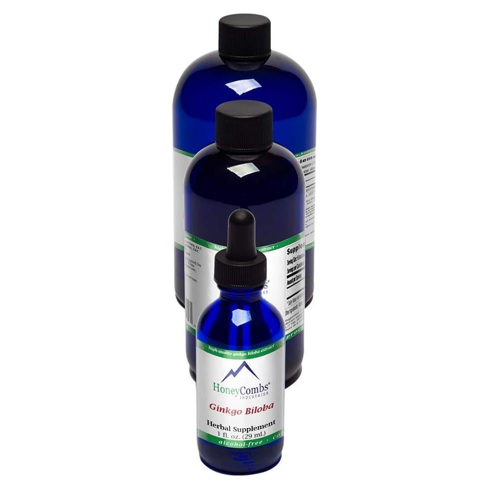 Suplemento Ginkgo Biloba HoneyCombs 29.57 ml - Natural y Vegano