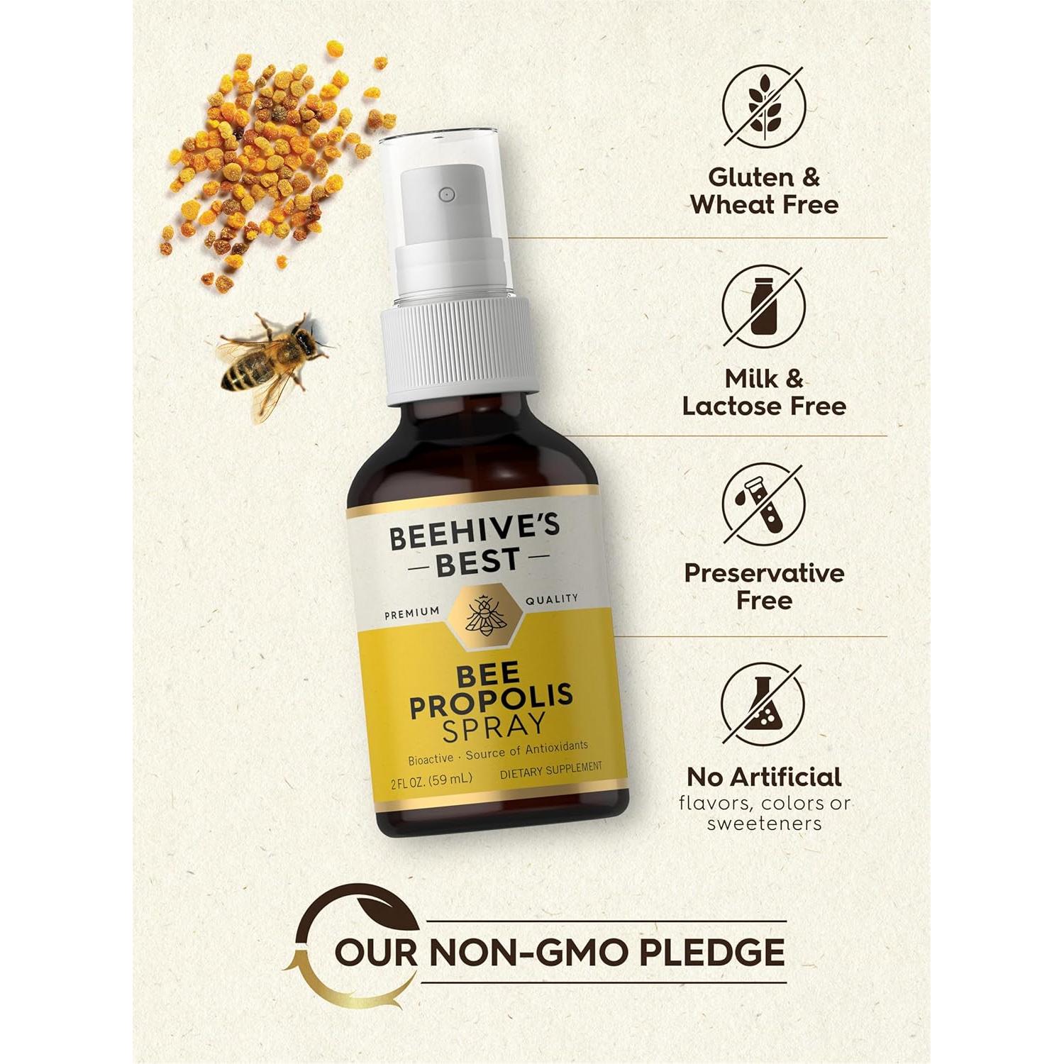 Spray de Propóleos de Abeja Carlyle 59 ml - Antioxidante Natural