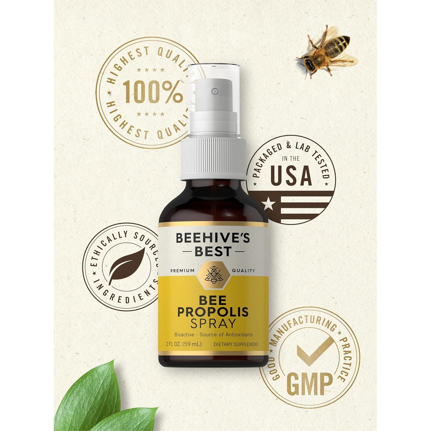 Spray de Propóleos de Abeja Carlyle 59 ml - Antioxidante Natural