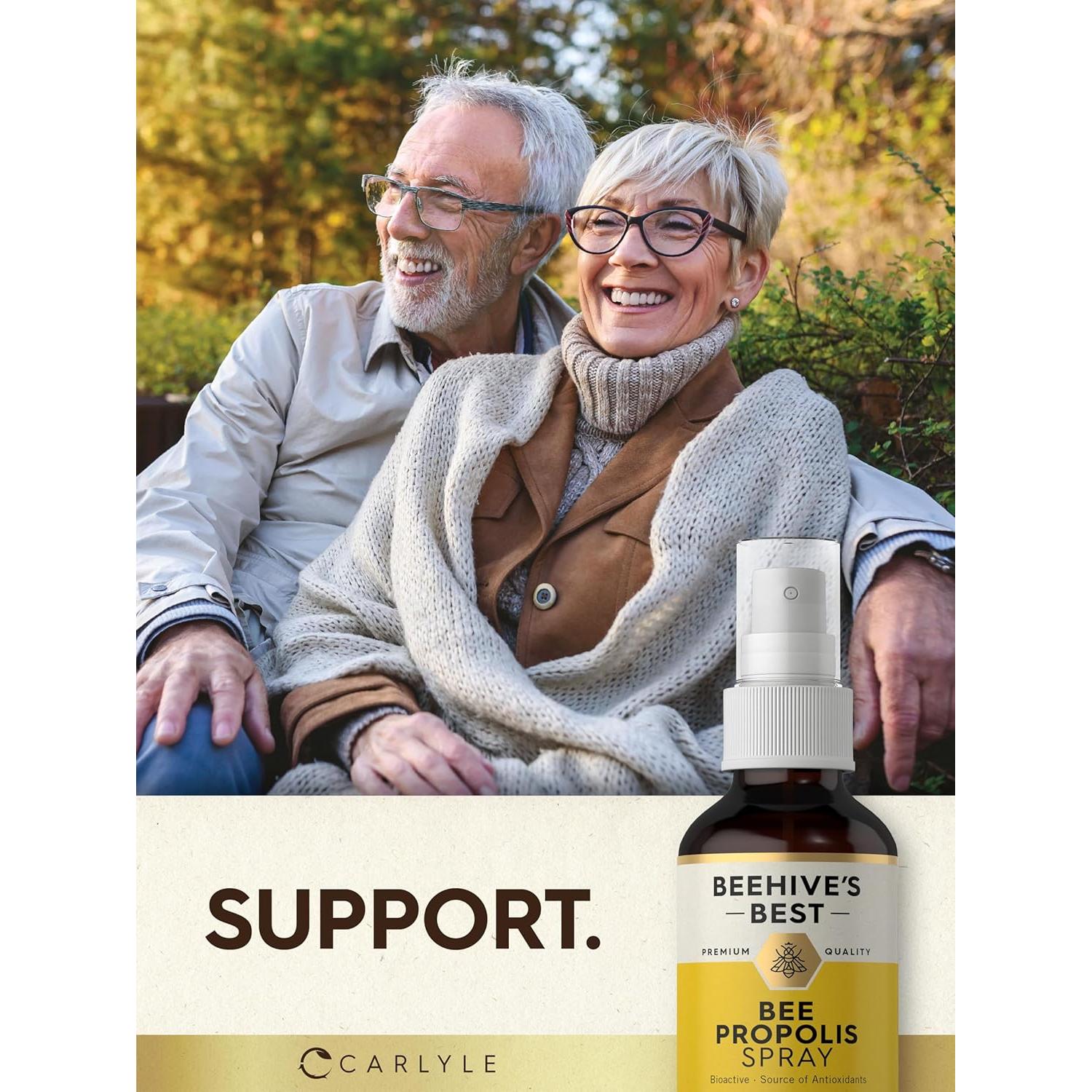 Spray de Propóleos de Abeja Carlyle 59 ml - Antioxidante Natural