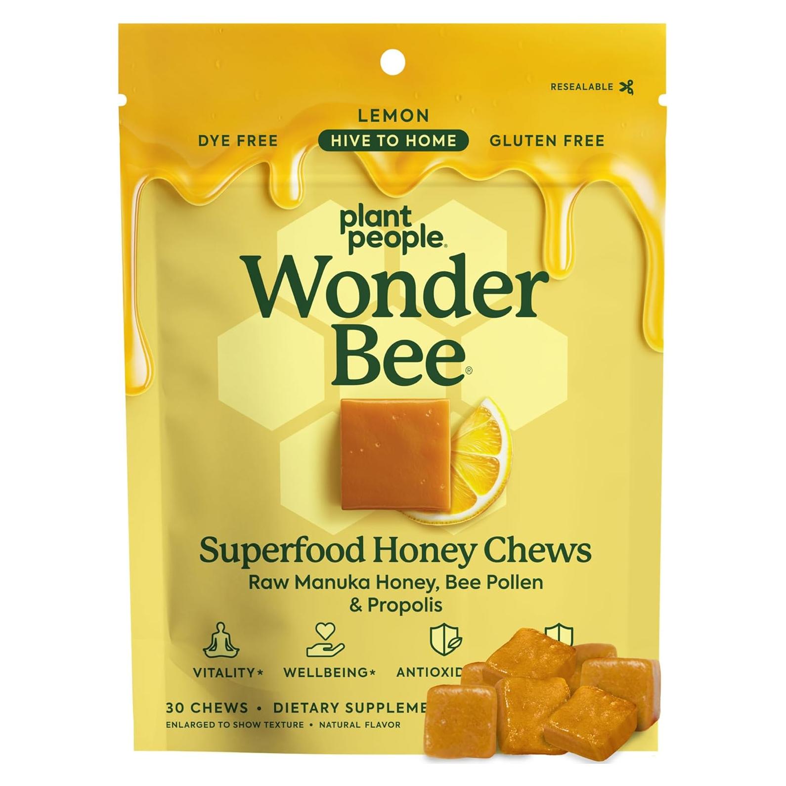 Masticables Superfood Plant People Miel de Manuka 30 Unidades