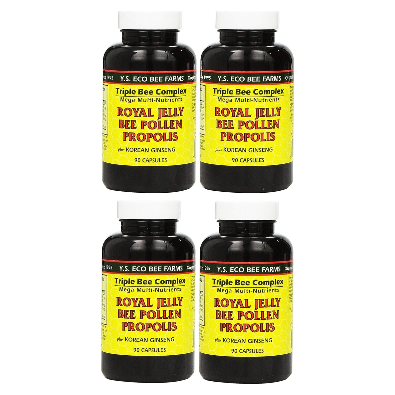 Suplemento Dietético Y.S. Eco Bee Farms 90 Cápsulas