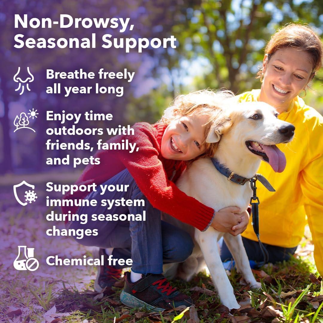 Breathe-X LifeSeasons - Suplemento Alivio Alergias 90 Cápsulas