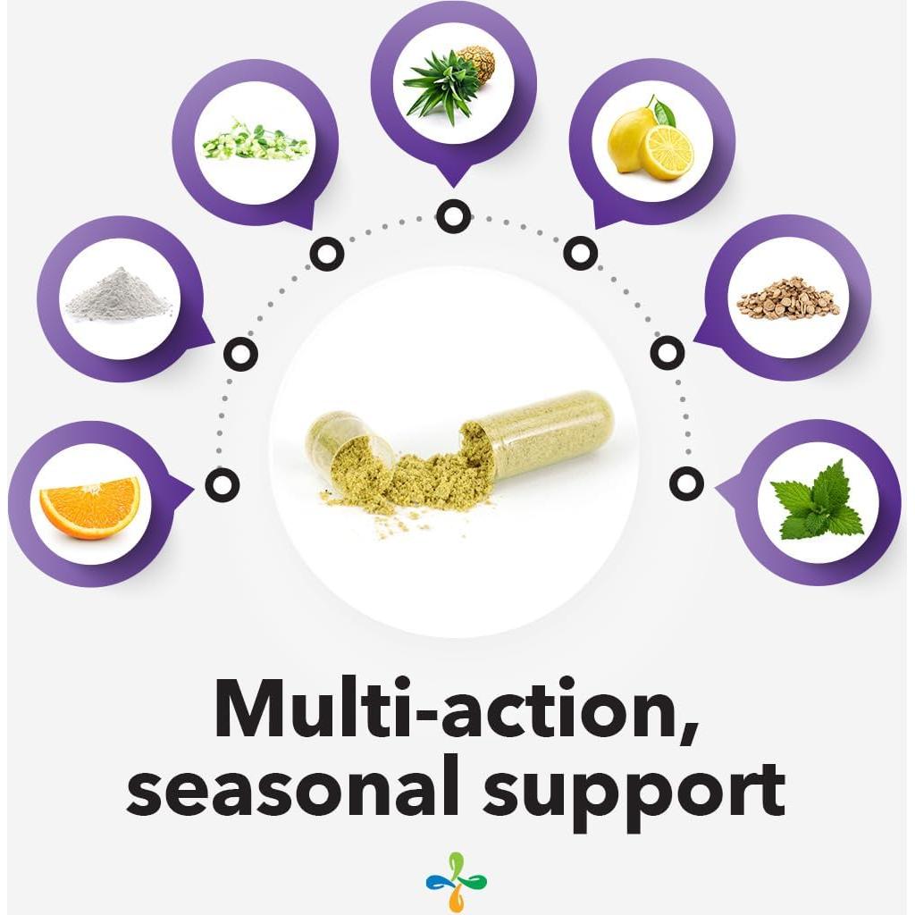 Breathe-X LifeSeasons - Suplemento Alivio Alergias 90 Cápsulas