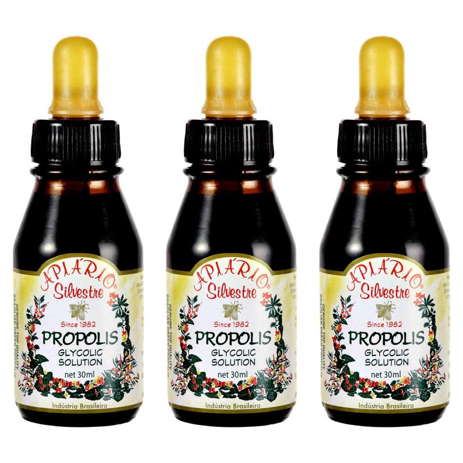Extracto Líquido Glicólico de Própolis Verde 3 Botellas 88.72ml