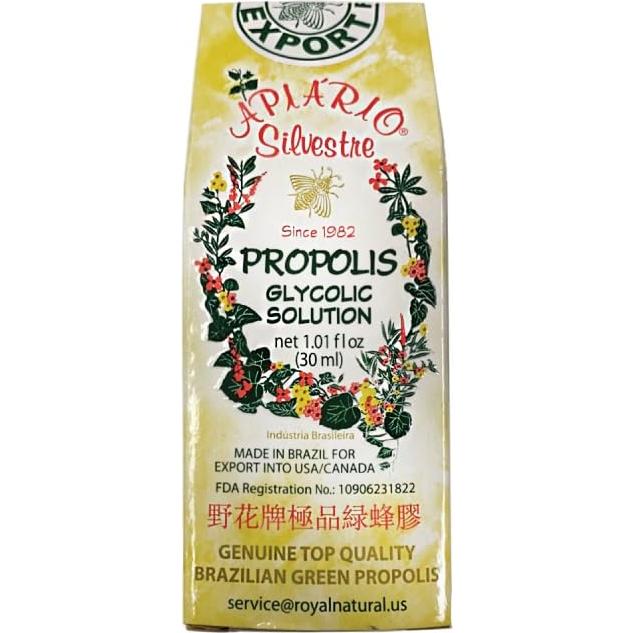 Extracto Líquido Glicólico de Própolis Verde 3 Botellas 88.72ml