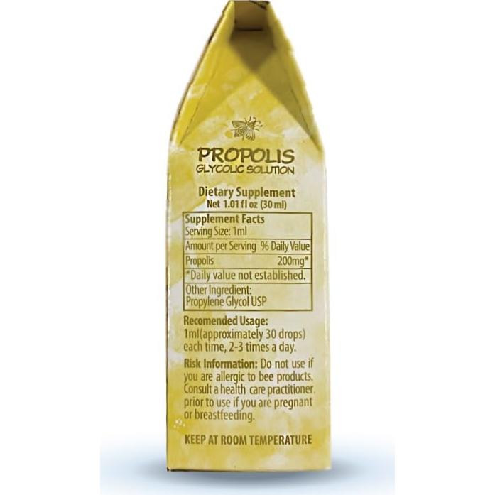Extracto Líquido Glicólico de Própolis Verde 3 Botellas 88.72ml