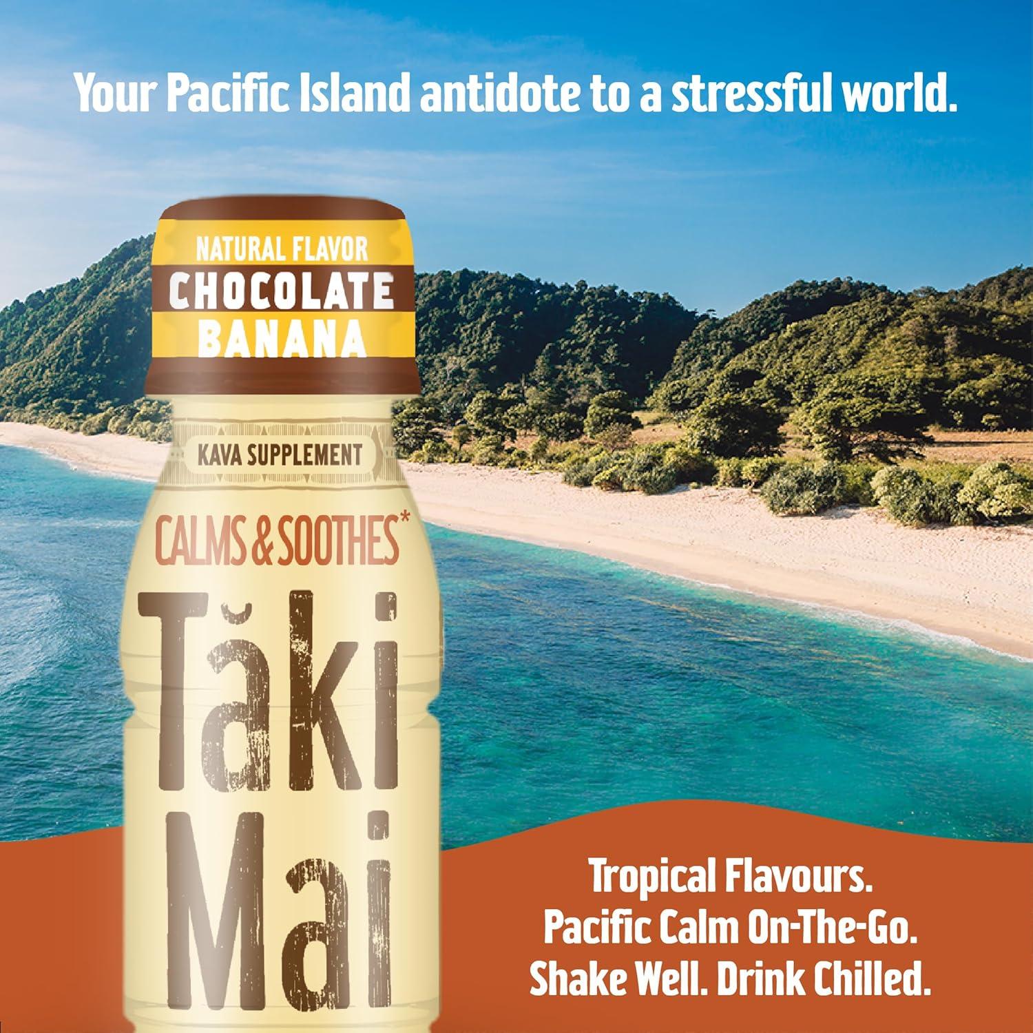 Taki Mai Kava Kava Chocolate Banana 24 Shots 70.87 g
