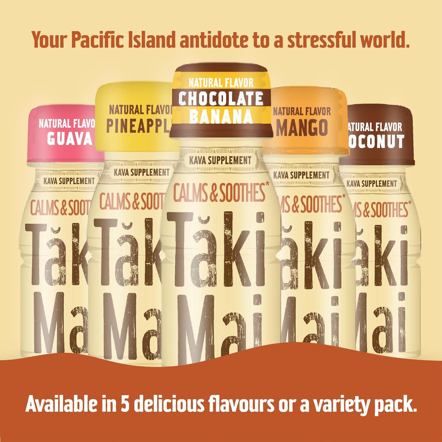 Taki Mai Kava Kava Chocolate Banana 24 Shots 70.87 g