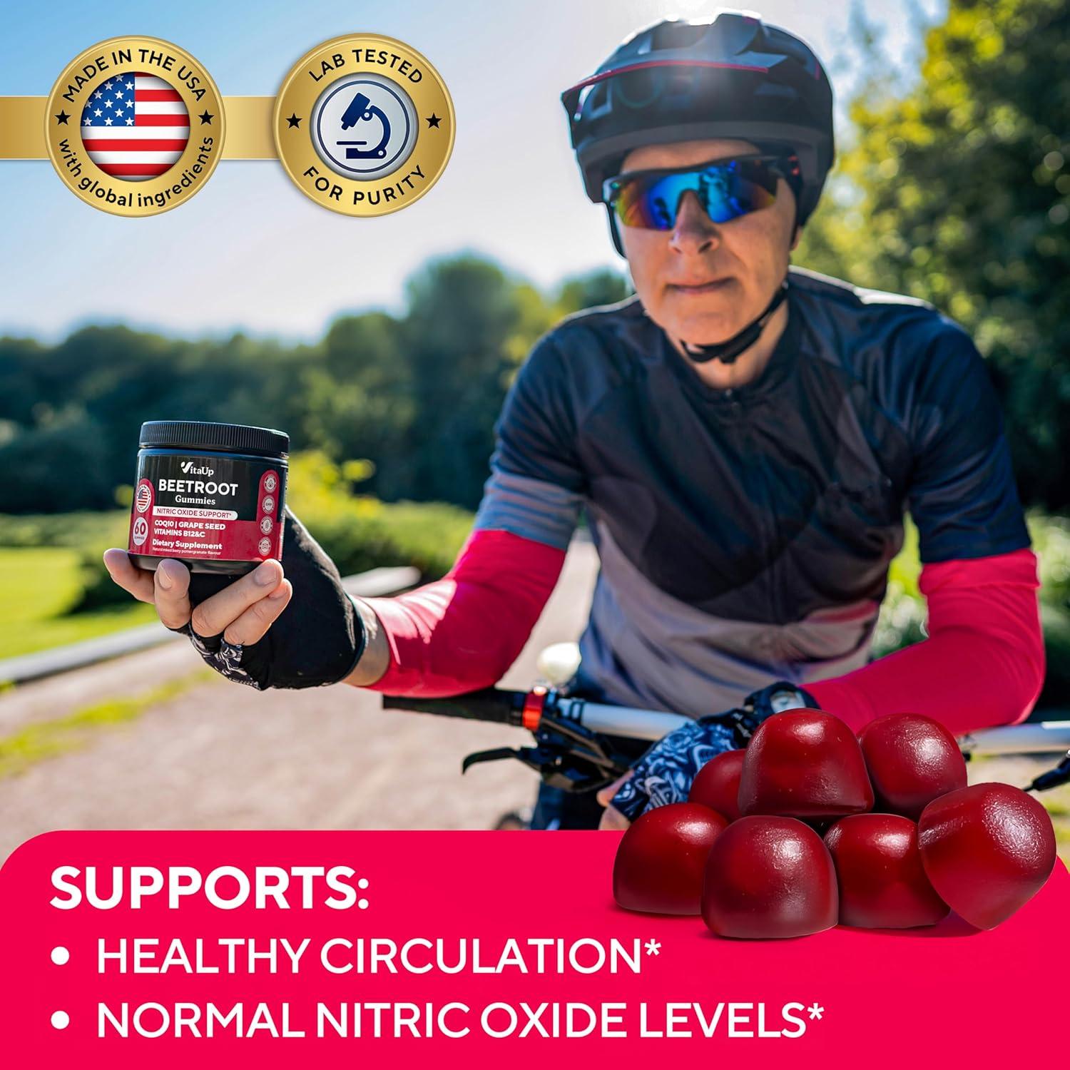 Gomitas de Remolacha VitaUp - 60 Masticables Antioxidantes