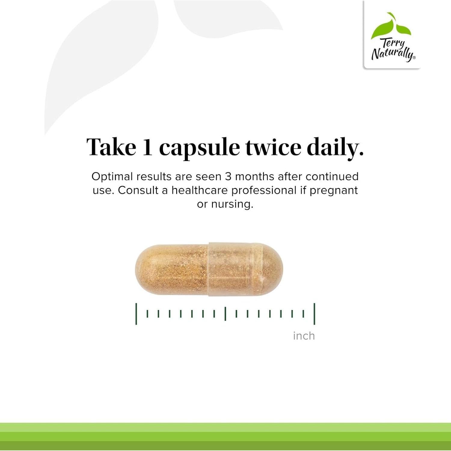 Suplemento Terry Naturally Salud Cardiovascular 60 Cápsulas