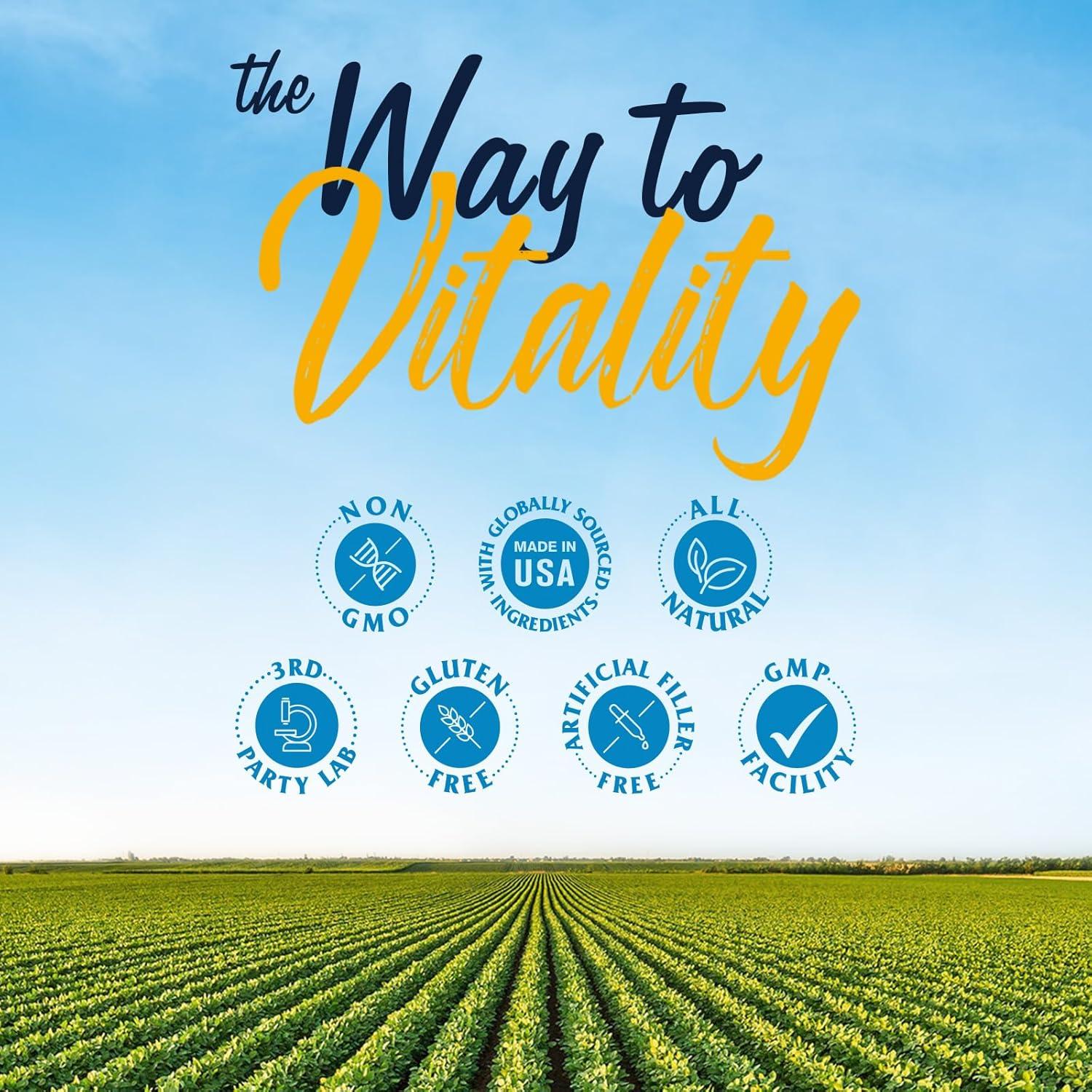 Aceite de Onagra Vitalitown 1300mg 60 Cápsulas Blandas