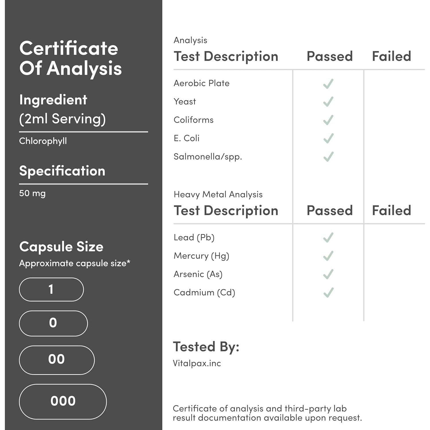 Gotas Líquidas de Clorofila Double Wood 60ml Sabor Menta
