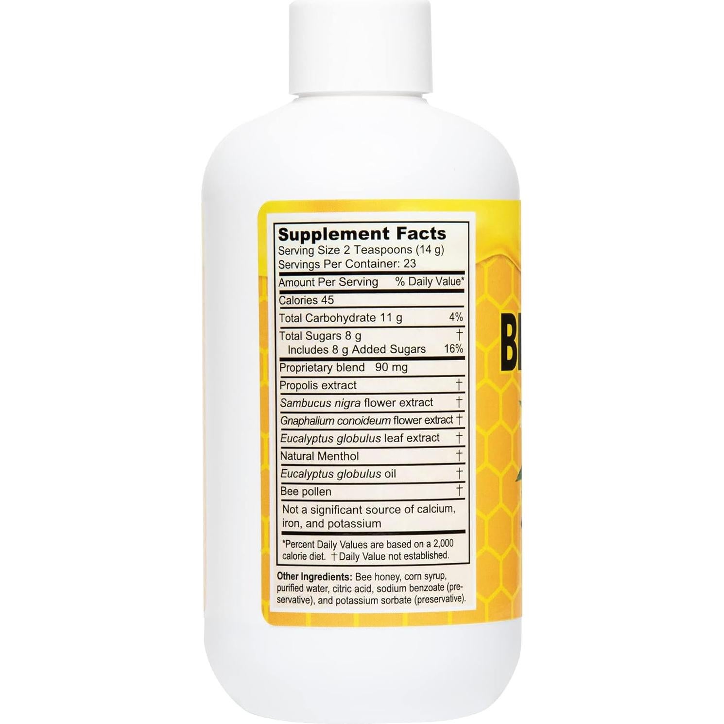 Jarabe de Miel De la Cruz con Extractos Herbales 338 ml