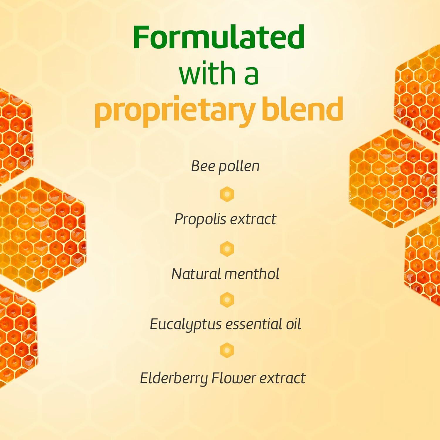 Jarabe de Miel De la Cruz con Extractos Herbales 338 ml