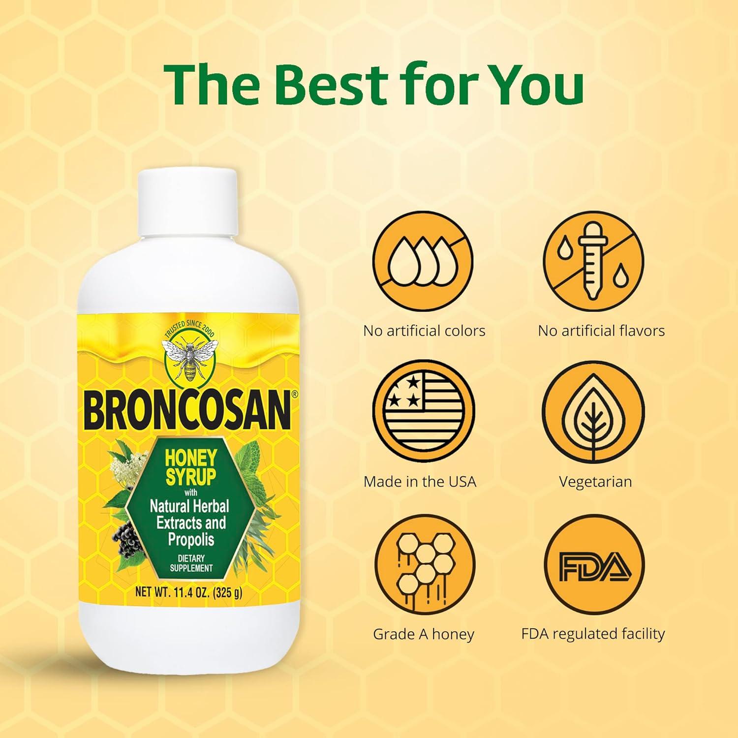 Jarabe de Miel De la Cruz con Extractos Herbales 338 ml