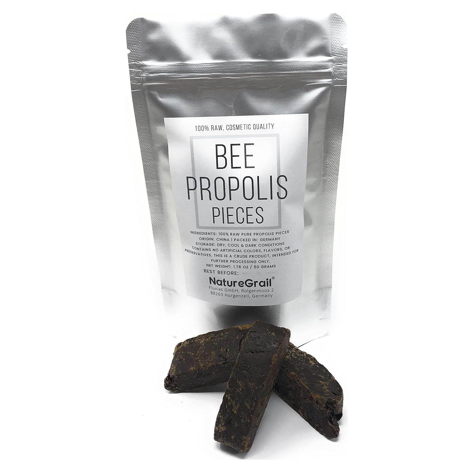 Propóleos Puro Crudo 50g - Calidad Cosmética - Fluxias