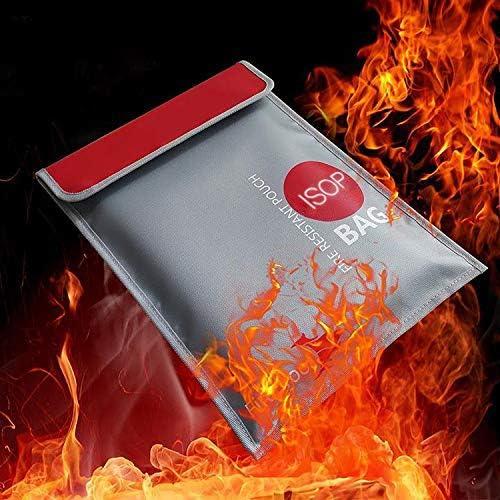 Bolsa Documentos a Prueba de Fuego ISOP 38x28cm Impermeable