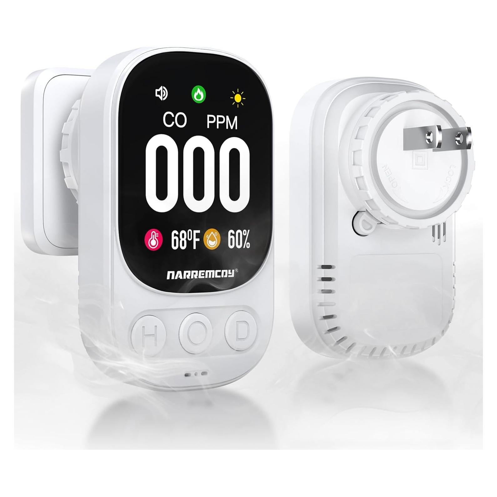 Detector de Monóxido de Carbono Narremcoy HD08 0-999 ppm