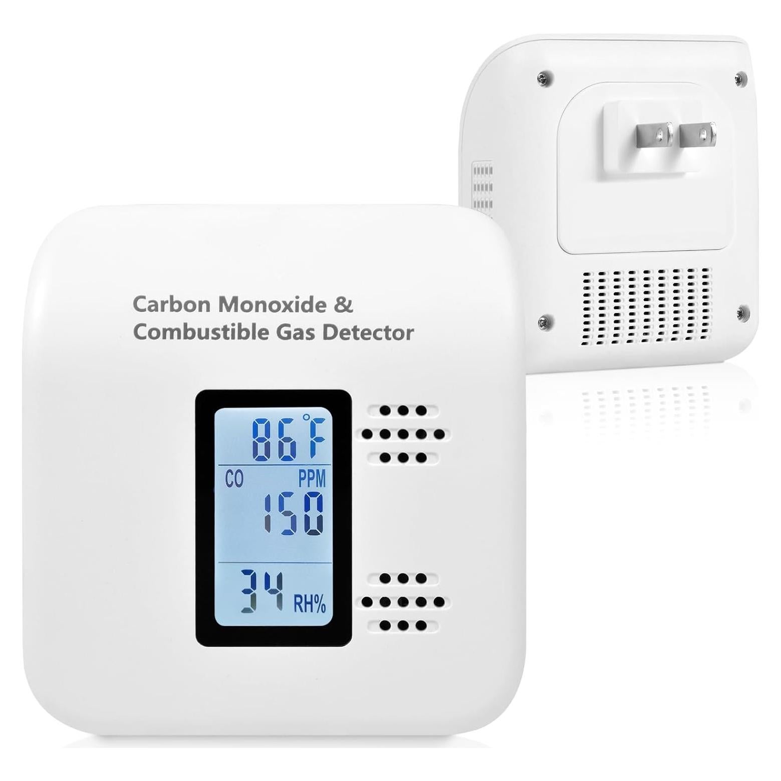 Detector de Monóxido de Carbono y Gas Xalire YC401 Pro Plus