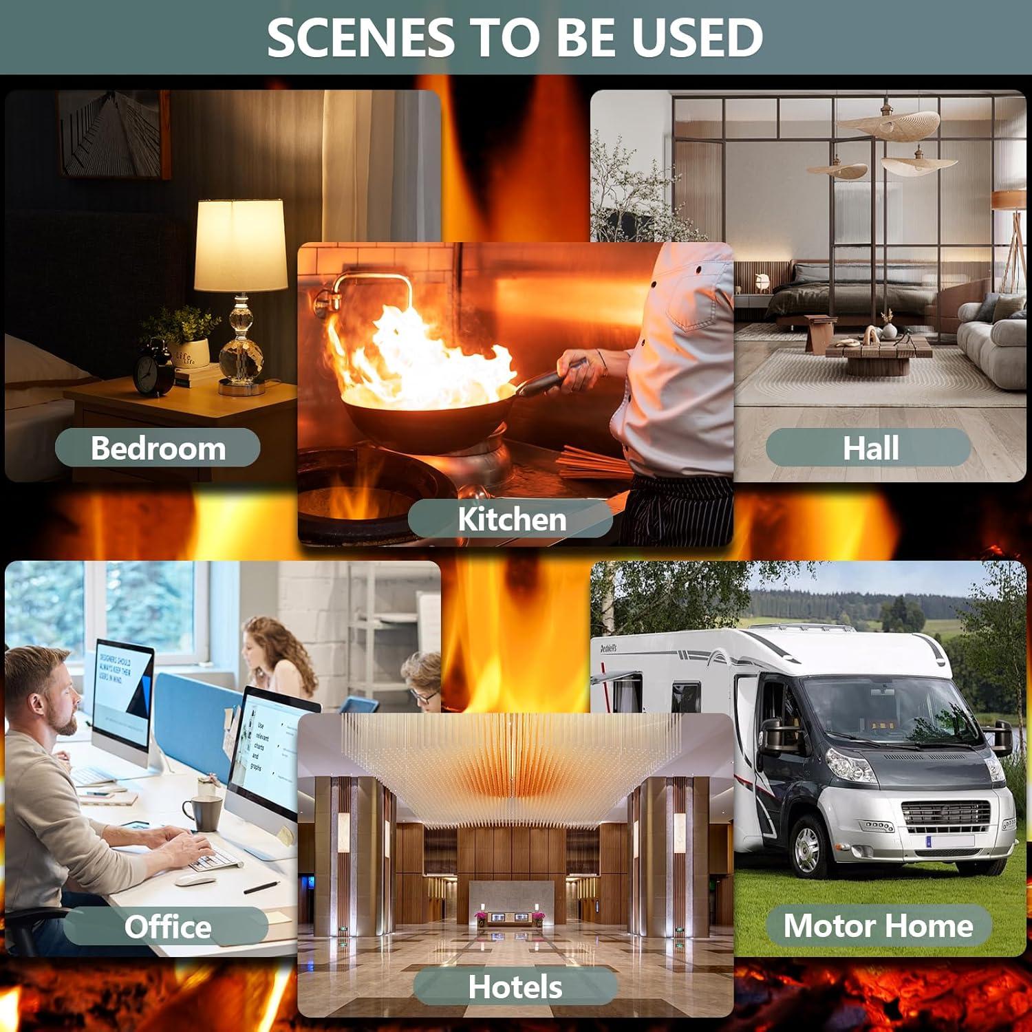 Detector de Monóxido de Carbono y Gas Xalire YC401 Pro Plus