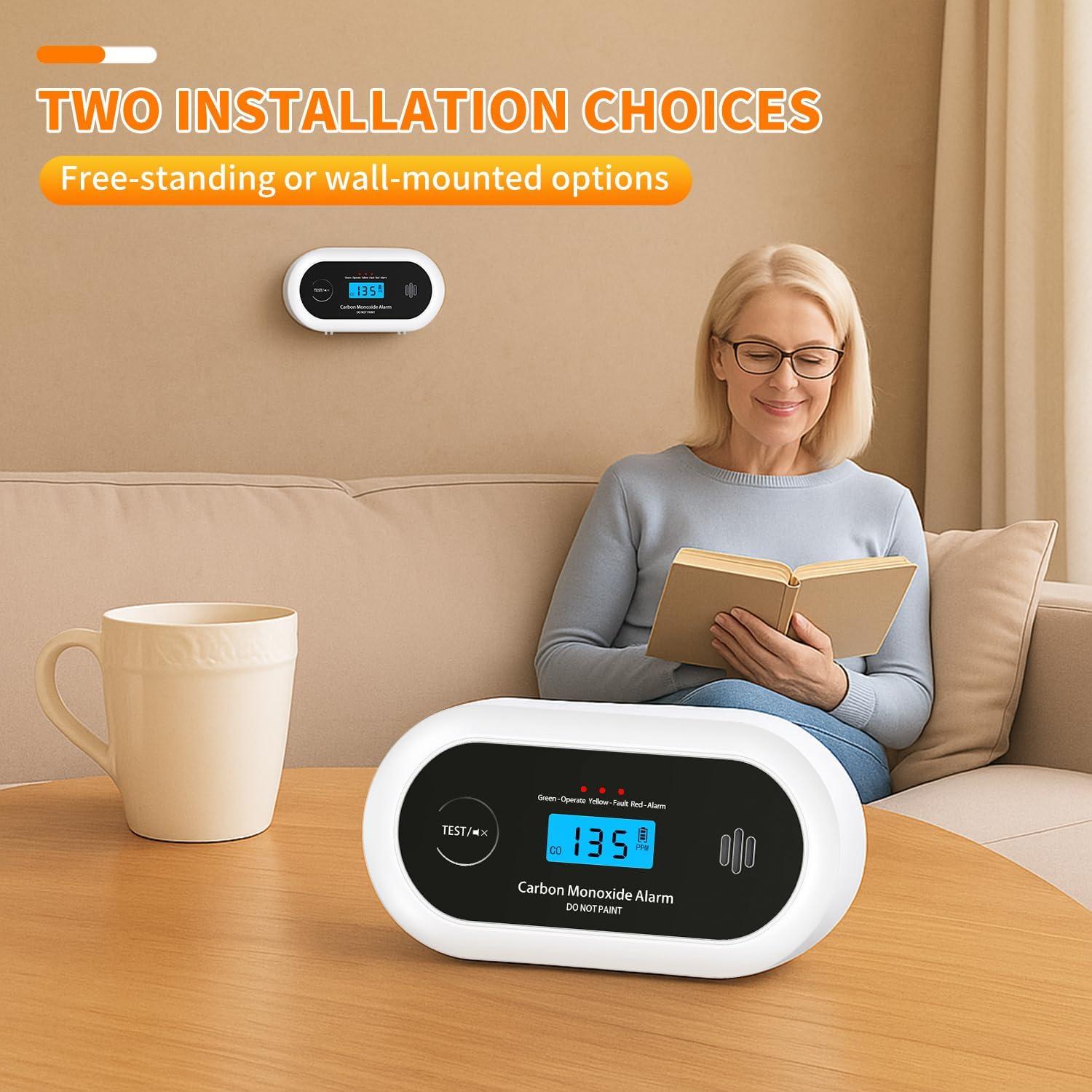 Detector de Monóxido de Carbono Alertlink VC22R Portátil