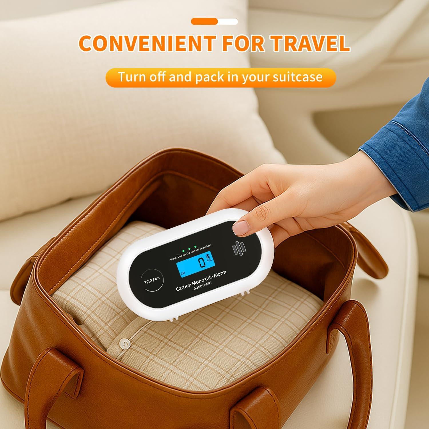 Detector de Monóxido de Carbono Alertlink VC22R Portátil