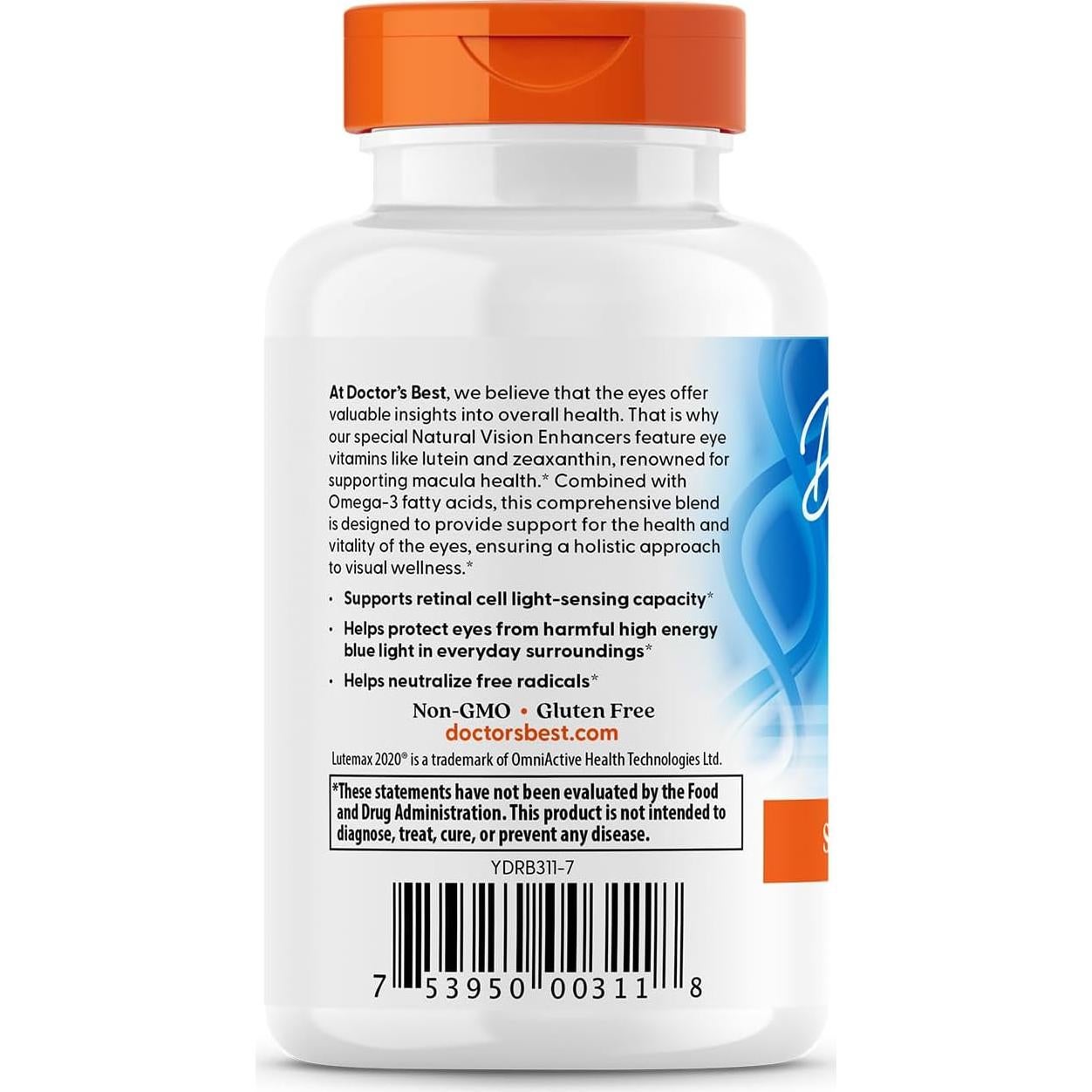 Mejoradores de Visión Natural Doctor Lutemax 2020 60 Gelatinas