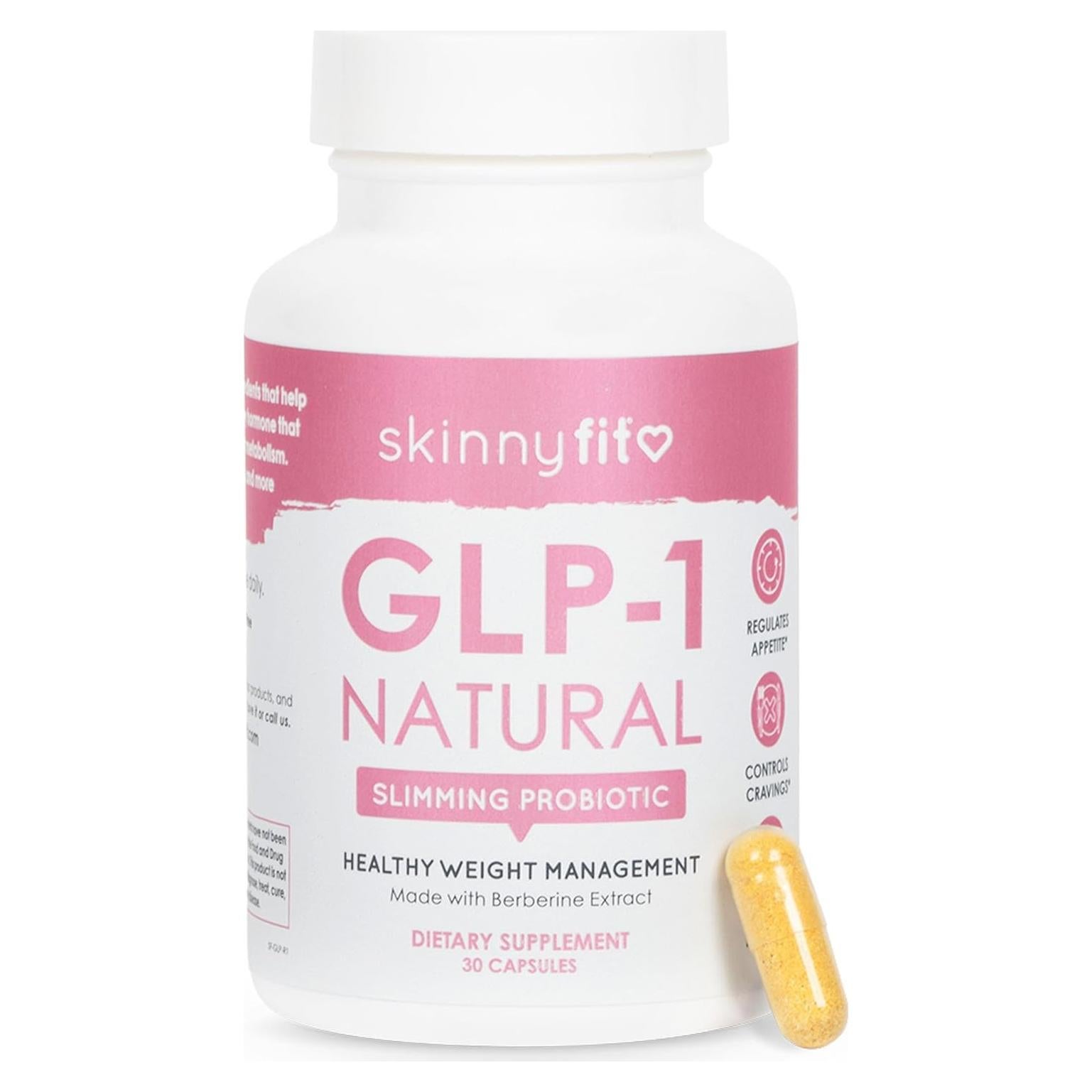 Suplemento Probiotico Natural GLP-1 SkinnyFit 30 Porciones