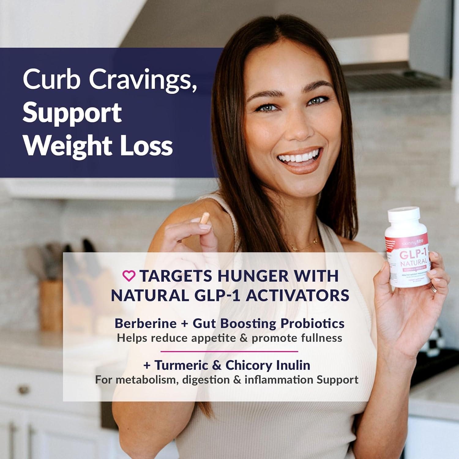 Suplemento Probiotico Natural GLP-1 SkinnyFit 30 Porciones