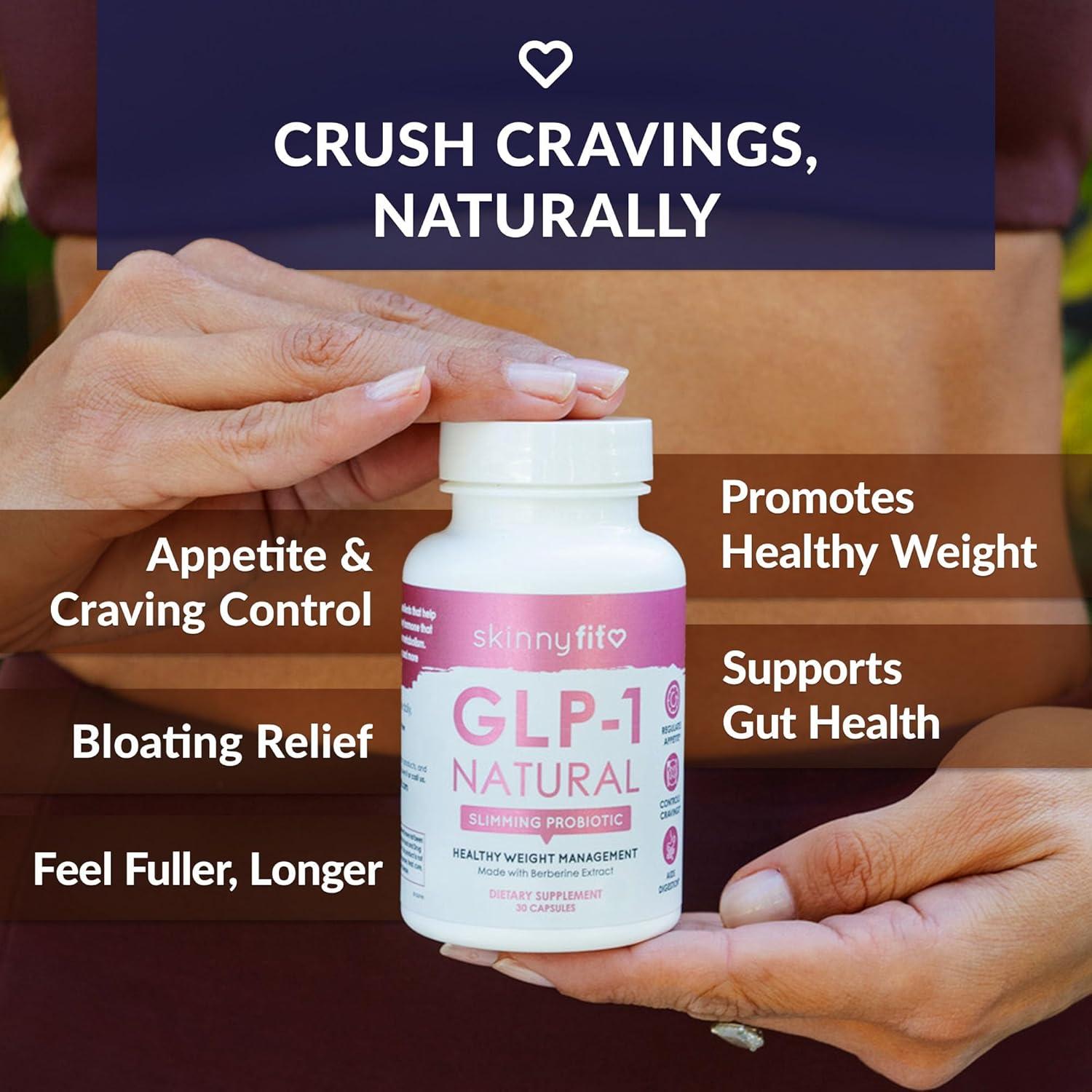 Suplemento Probiotico Natural GLP-1 SkinnyFit 30 Porciones