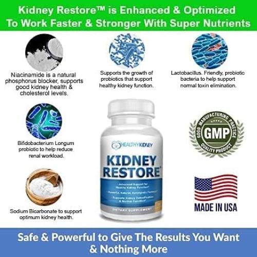 Suplemento Salud Renal Healthy Kidney 30 Cápsulas