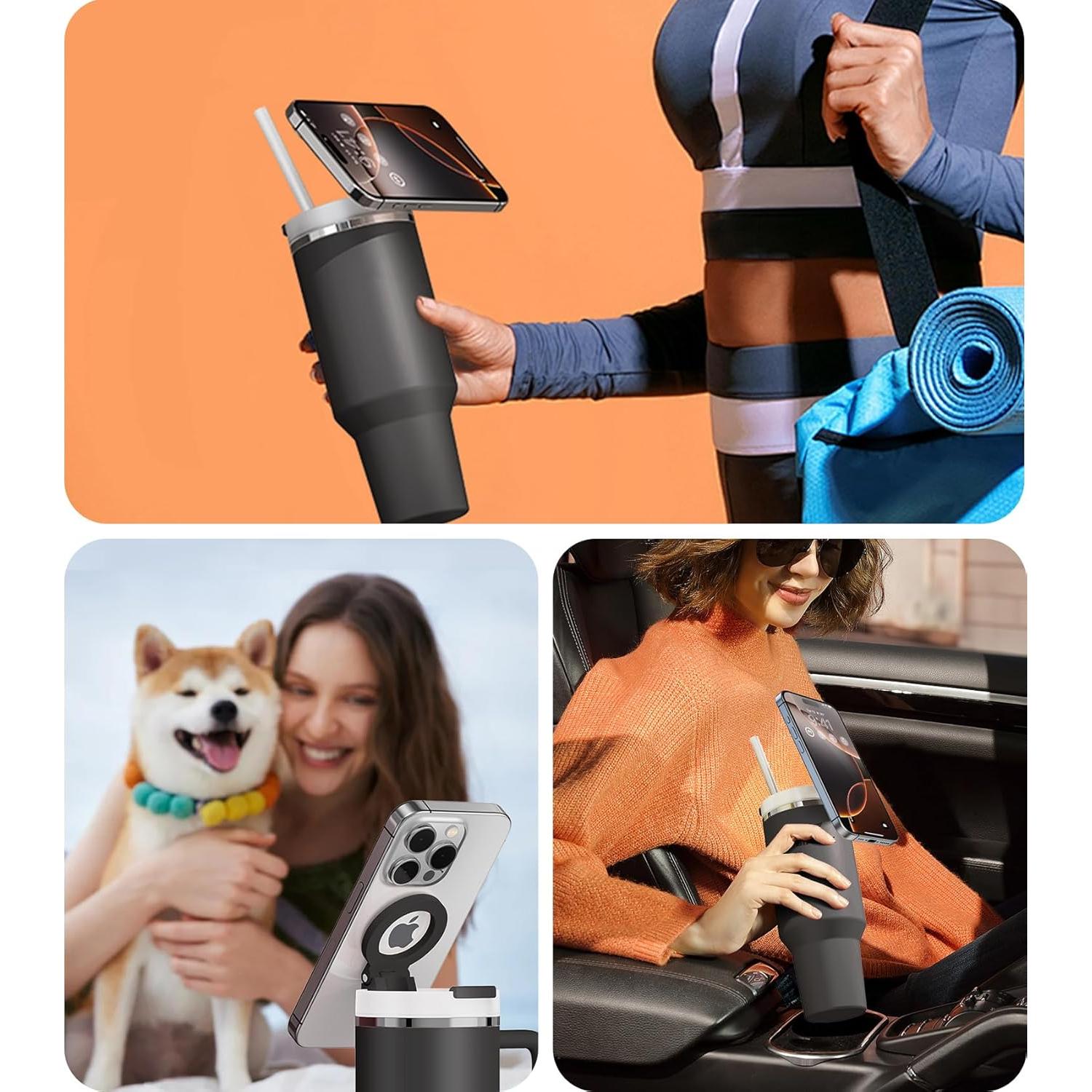 Soporte Magnético Litaget para Taza Stanley Quencher 20/30oz