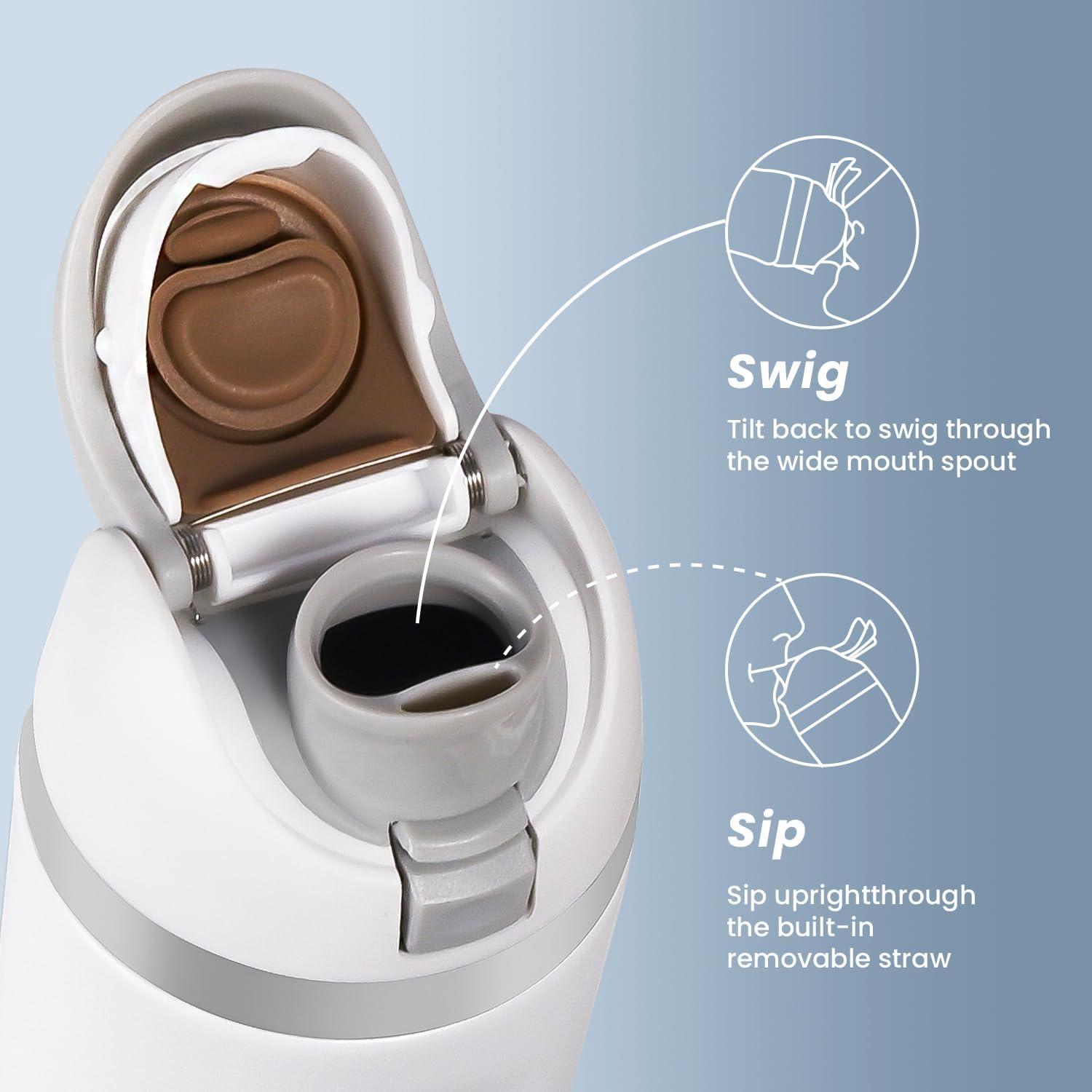 Tapa de Reemplazo Lcsmaokin para Botellas Owala Freesip 0.47L a 1.14L